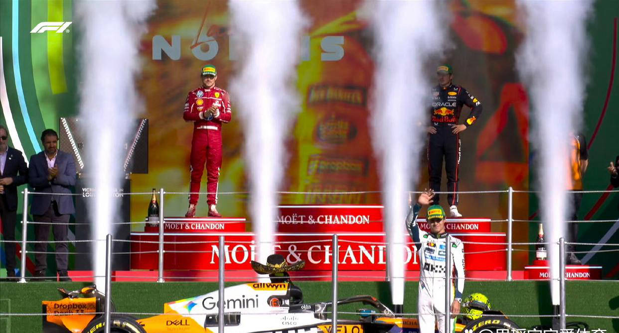 包含红牛车队翻盘哈斯车队，勒克莱尔点燃赛场的词条